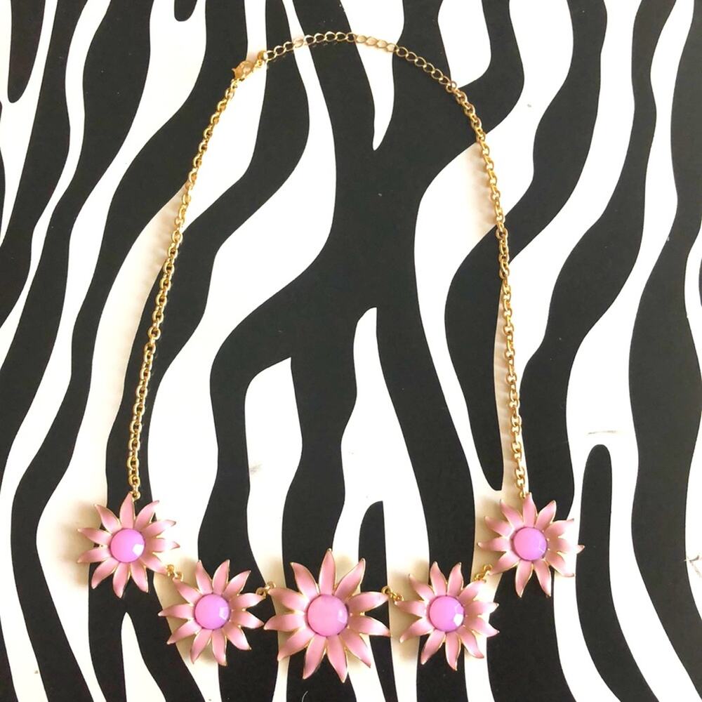 3 for $30 Purple Floral Necklace
